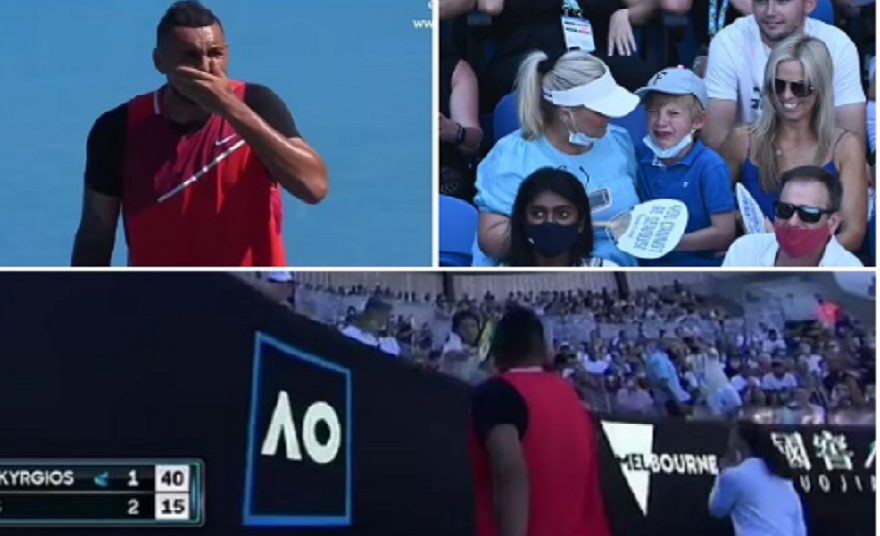  VIDEO/ “Çmenduri”, goditi topin me shpejtësi 120 km/orë, tenisti bën të qajë tifozin australian