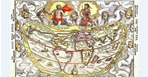  Harta e botës e vitit 1553/Populli shqiptar në “qendër” të saj