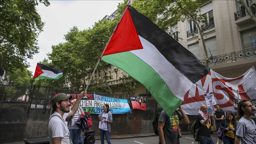 Argjentinë, protestë në mbështetje të Palestinës