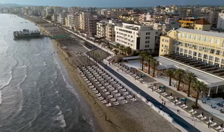  Shëtitorja e re e plazhit të Durrësit, gati për banorët dhe turistët