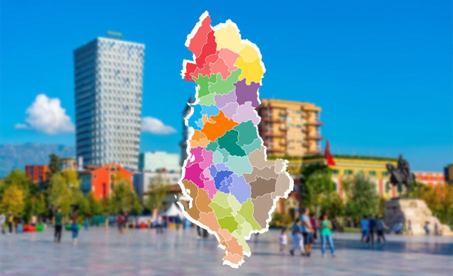  Nga 373 në 61 dhe tani dy modele të reja: Si po ndryshon harta territoriale e Shqipërisë