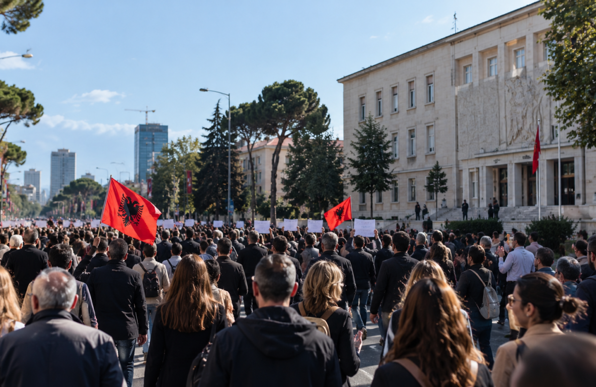 Protesta në Tiranë, kriza që po thellohet