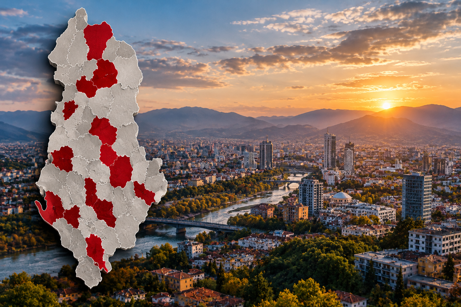  Reforma territoriale prek 1 në 3 shqiptarë, 15 bashki humbasin pavarësinë