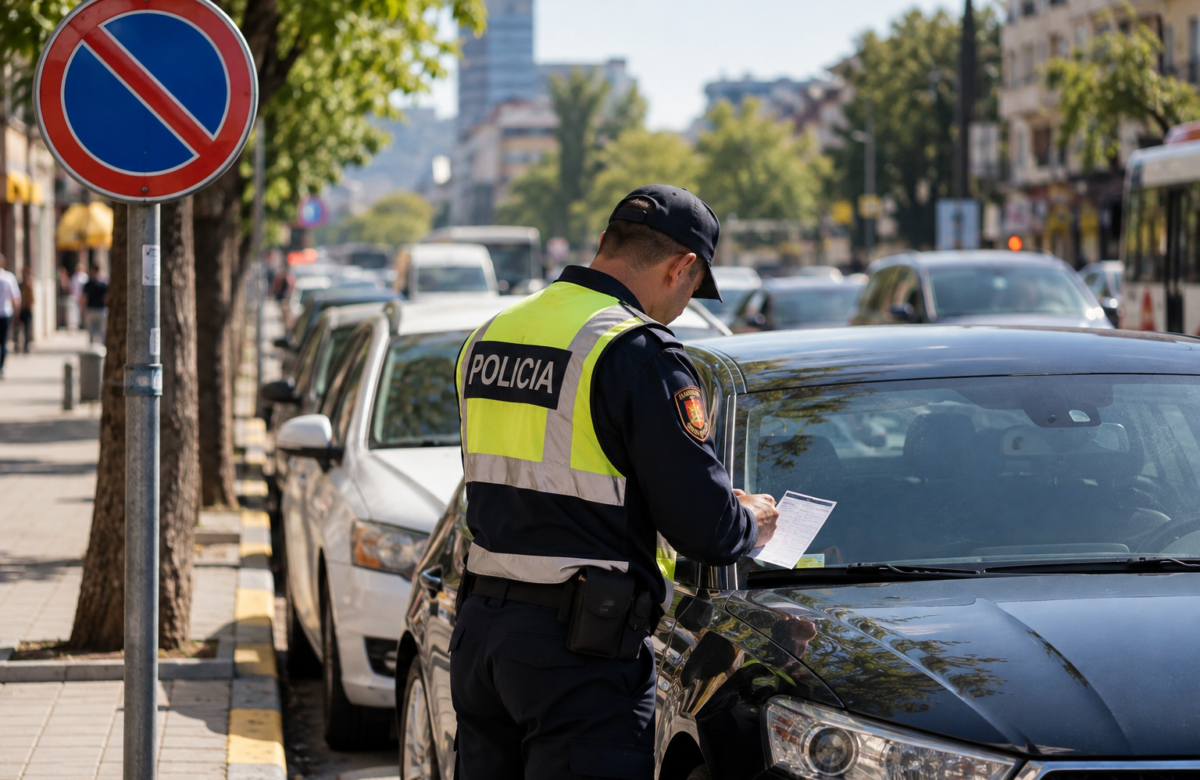 Parkimi i gabuar kryeson gjobat në Shqipëri, por aksidentet me viktima shënojnë rritje