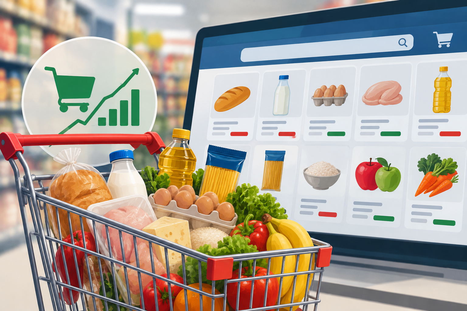  Çmimet e ushqimeve deri në janar 2027, 238 produkte në platformën e re