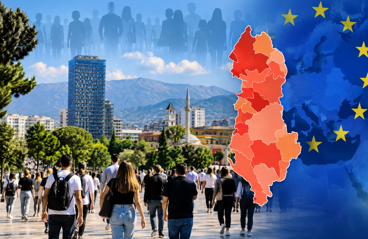 Tirana kalon mesataren e BE-së për popullsinë në moshë pune